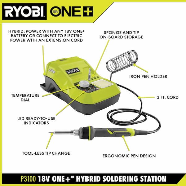 Weller Corded Electric Soldering Iron Station with WLIR60 Precision Iron  WLSK6012HD - The Home Depot