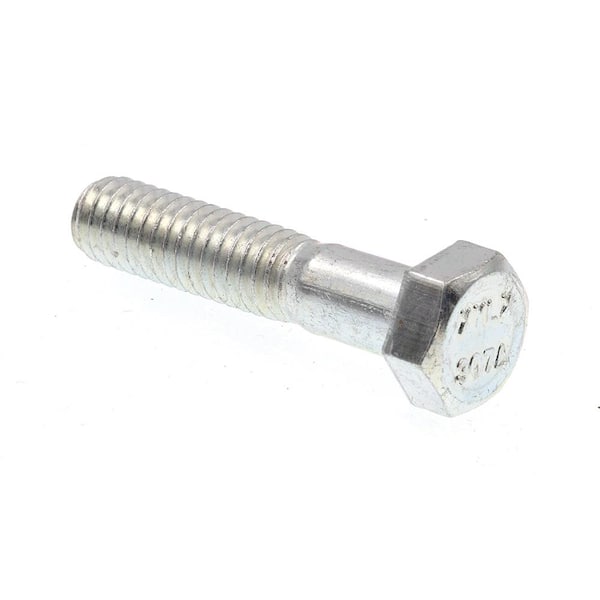 Prime-Line 5/16 in.-18 x 1-1/2 in. A307 Grade A Zinc Plated Steel Hex Bolts (50-Pack)