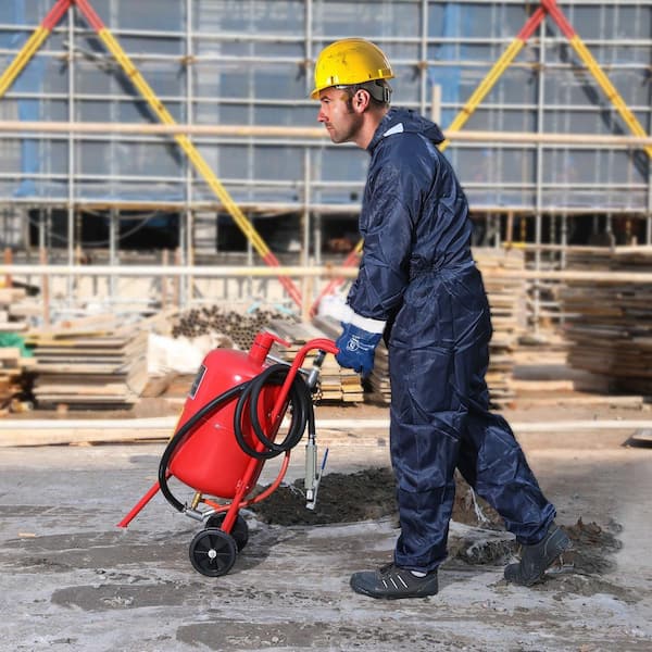 VEVOR 10 Gal./40 L Sandblaster Equipped with Nozzle Shut-Off Valve