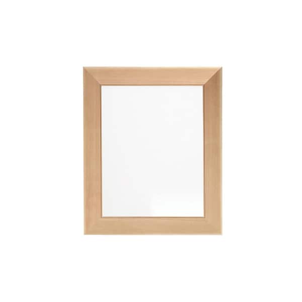 BrandtWorks Natural Maple Elegance Framed Mirror 21.5 in. W x 26 in. H