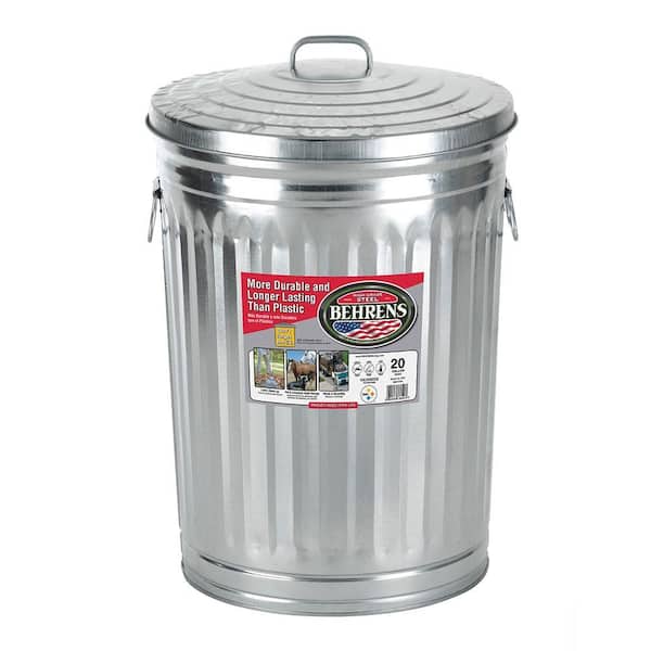 Behrens 20 Gal. Galvanized Garbage Can