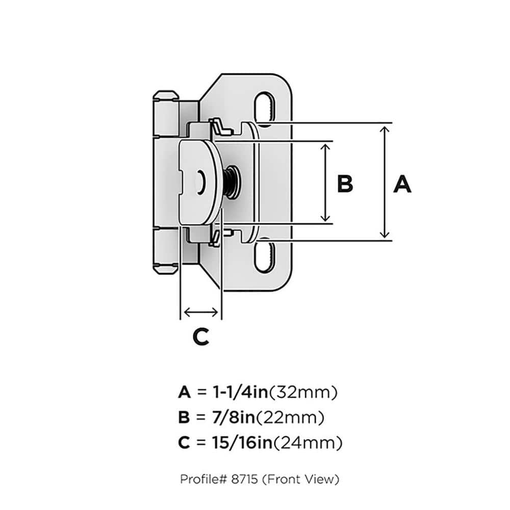 2" Wrap Hinge