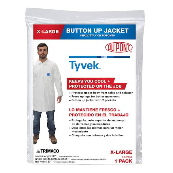 DuPont Tyvek XL Coverall Jacket