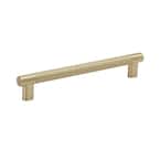 Bronx 8 in. (203 mm) Center-to-Center Golden Champagne Drawer Pull