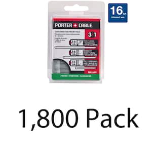 16-Gauge Finish Nail Project Pack 2 Boxes (900 per Box)