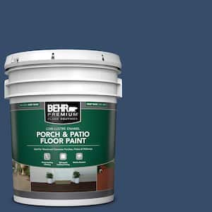 5 gal. #580D-7 Deep Royal Low-Lustre Enamel Interior/Exterior Porch and Patio Floor Paint