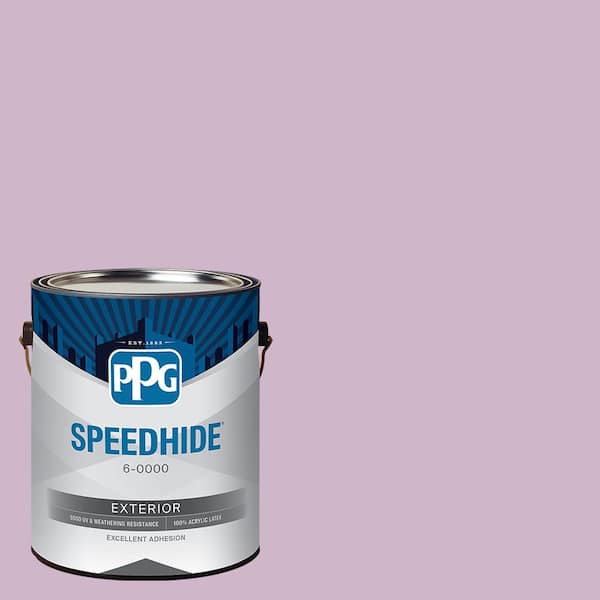 SPEEDHIDE 1 gal. PPG1178-4 Soft Amethyst Flat Exterior Paint