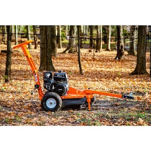12 in. 14 HP Gas Powered Certified Commercial Stump Grinder with 9 High Speed HPDC Machined Carbide Cutters