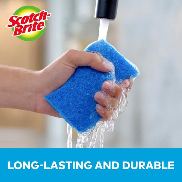 3M Scotch-Brite Sponges: scrub sponge Non Scratch Or Heavy-duty 18