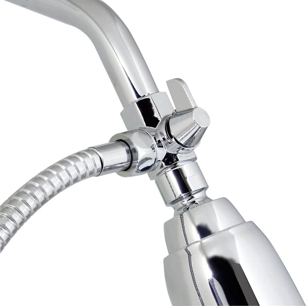 Chrome Brass Shower Arm Diverter Valve for Indoor/Outdoor Use