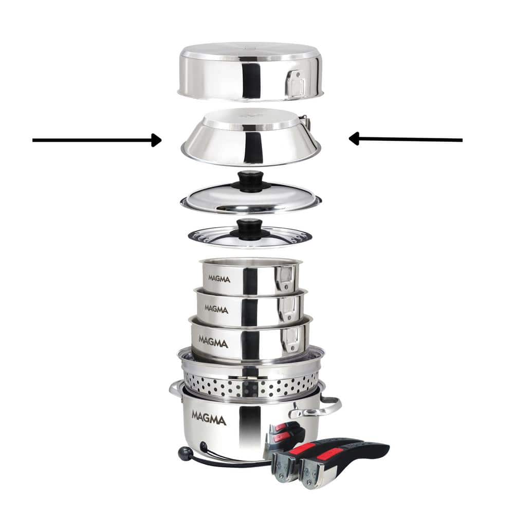Stainless Steel Non-Stick Induction Omelette Saute Pan