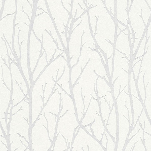 Brewster Redford White Birch Paintable Wallpaper Sample