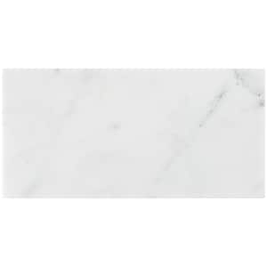 Oriental 6 in. x 12 in. x 8 mm Marble Floor and Wall Tile (5 sq.ft./Box)