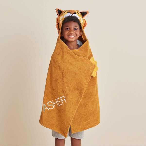 Company Kids Caramel Cotton Hooded Towel