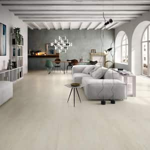 Forte White 24 in. x 24 in. x 10mm Natural Porcelain Floor and Wall Tile (3 pieces / 11.62 sq. ft. / box)