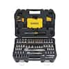 DEWALT 1 4 in. x 3 8 in. Drive Polished Chrome Mechanics Tool Set