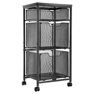 VEVOR Rolling File Cart 6-Tier Mobile Filing Cabinet with Wheels ...