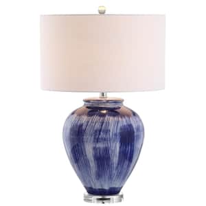 Wayland 26 in. Ceramic Table Lamp, Seaside Blue