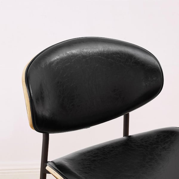 Luke faux leather discount upholstered side chair