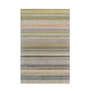 8 ft. x 10 ft. Multicolored Hand- Knotted Area Rugs for Living Room, Dining Room and Bedroom (Set of 5)