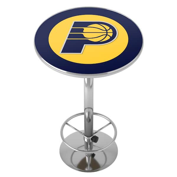 Indiana Pacers Logo Yellow 42 in. Bar Table NBA11IP-HD - The Home