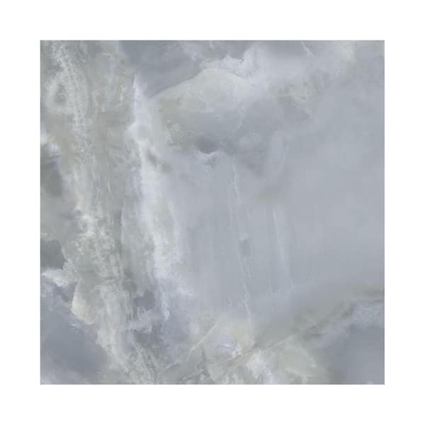 Giorbello Italian Onyx 24 in. x 24 in. x 8mm Marble Look Porcelain Floor and Wall Tile-Blue (5 PCS, 19.38 sq. ft. /Case)