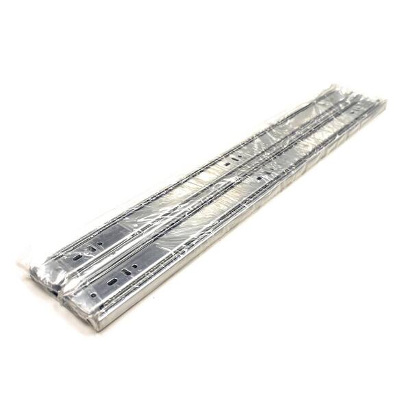 26 in. Full Extension Side Mount Ball Bearing Drawer Slide with Installation Screws (10-Pair)