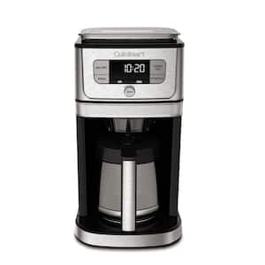 Burr Grind and Brew 12-Cup Stainless Steel Drip Coffee Maker