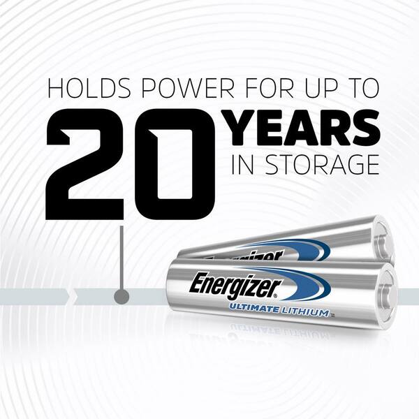 Ultimate Lithium AAA Batteries (4-Pack), Lithium Triple A Batteries