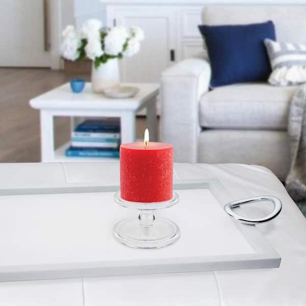 ROOT CANDLES 3 in. x 3 in. Timberline Red Pillar Candle