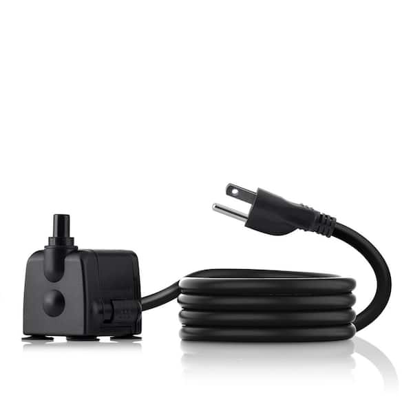 Outdoor Decor Power Head Pump for Large Fountains, Ponds, and Birdbaths