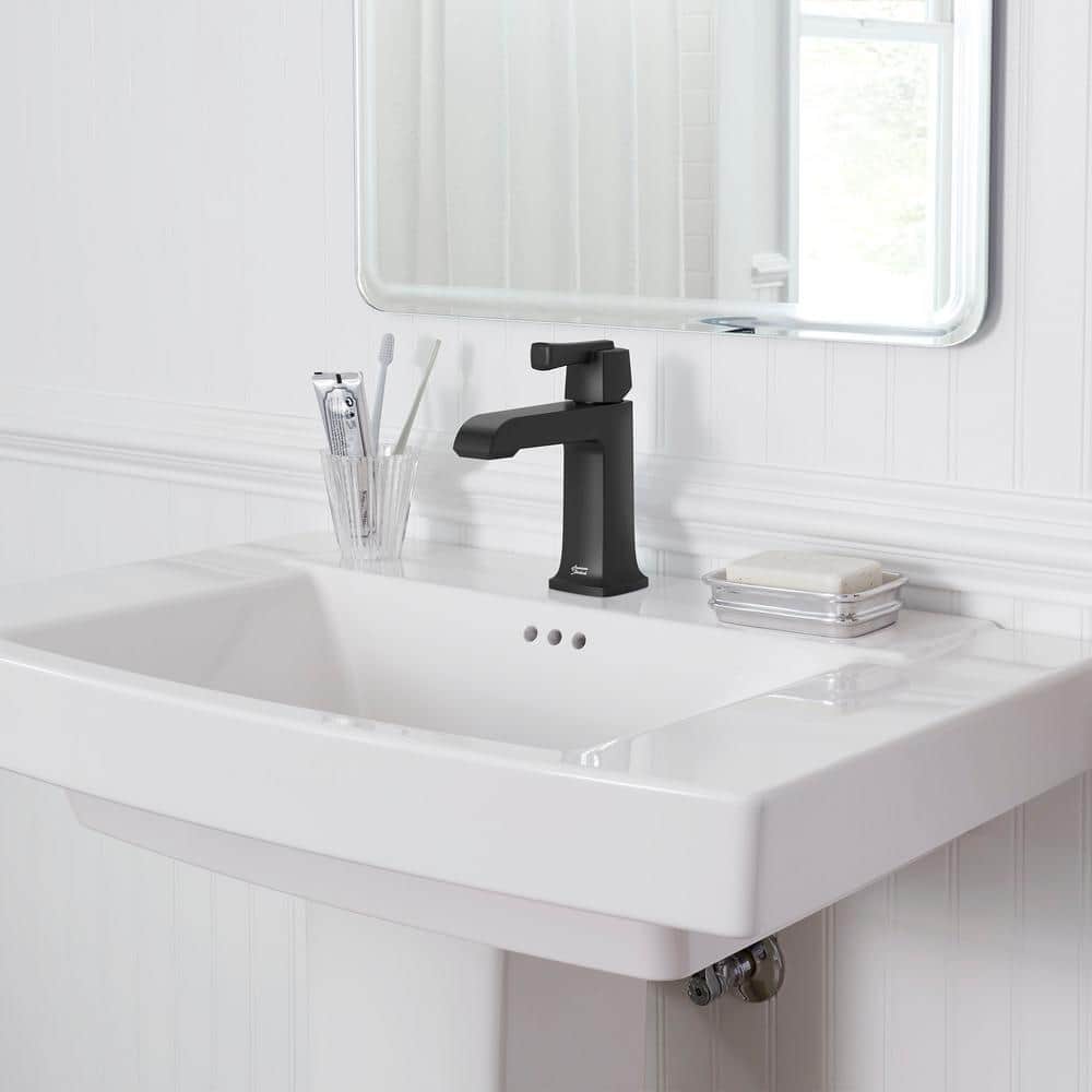 Townsend Matte Black Single Handle Bathroom Faucet