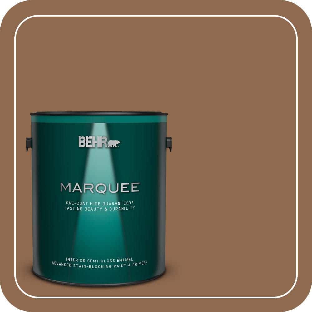 1 gal. #PPU4-01 Caramel Swirl Semi-Gloss Enamel Interior Paint & Primer price history on PriceWatchPro