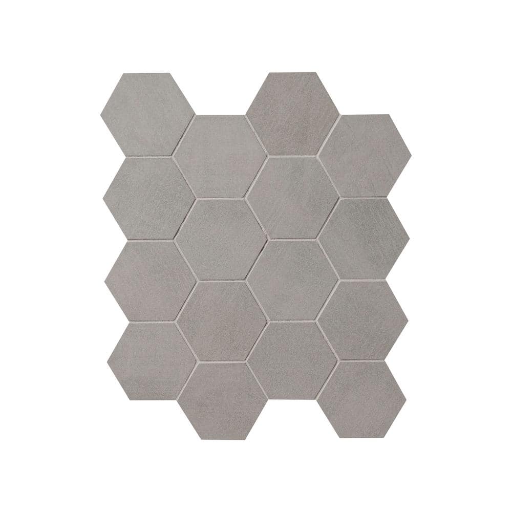 MSI Cementino Gray 12 in. x 24 in. Matte Porcelain Floor and Wall Tile ...