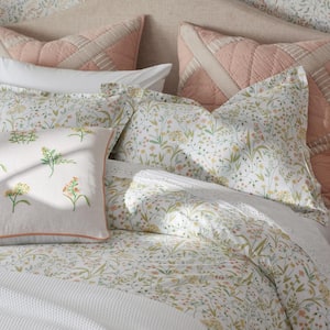 Company Cotton Clemencia Mini Floral Percale Fitted Sheet