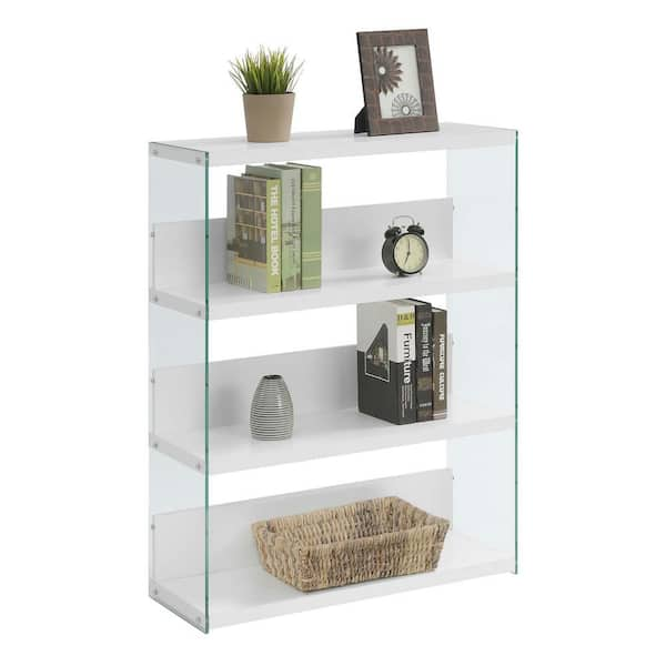 Decorative Bookshelf 33 White - Convenience Concepts