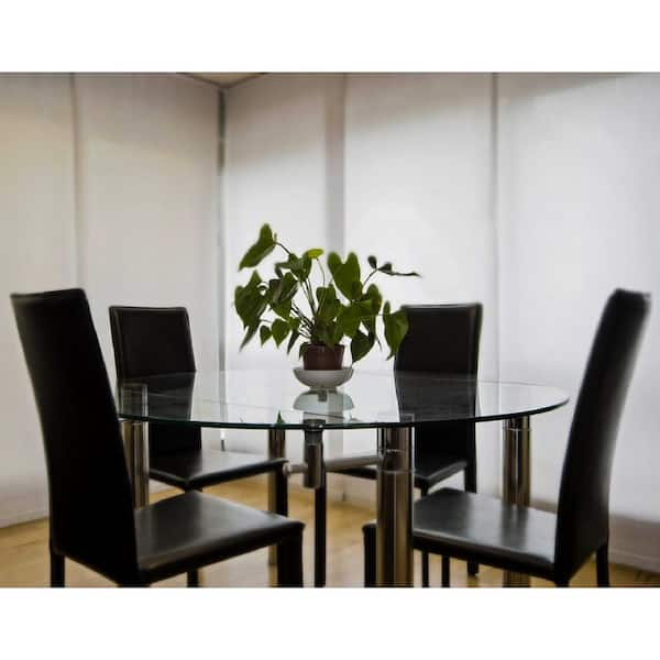 Fab Glass and Mirror 42 in. Clear Square Glass Table Top 1/2 in