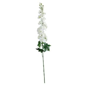 39in. Artificial Delphinium Flower Stems, (Set of 3)