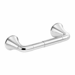 Elm Wall-Mounted Toilet Paper Holder in Polished Chrome
