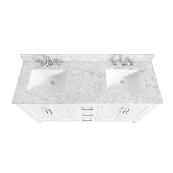 Home Decorators Collection Stockham 61, Vanity Top And Sink Combo