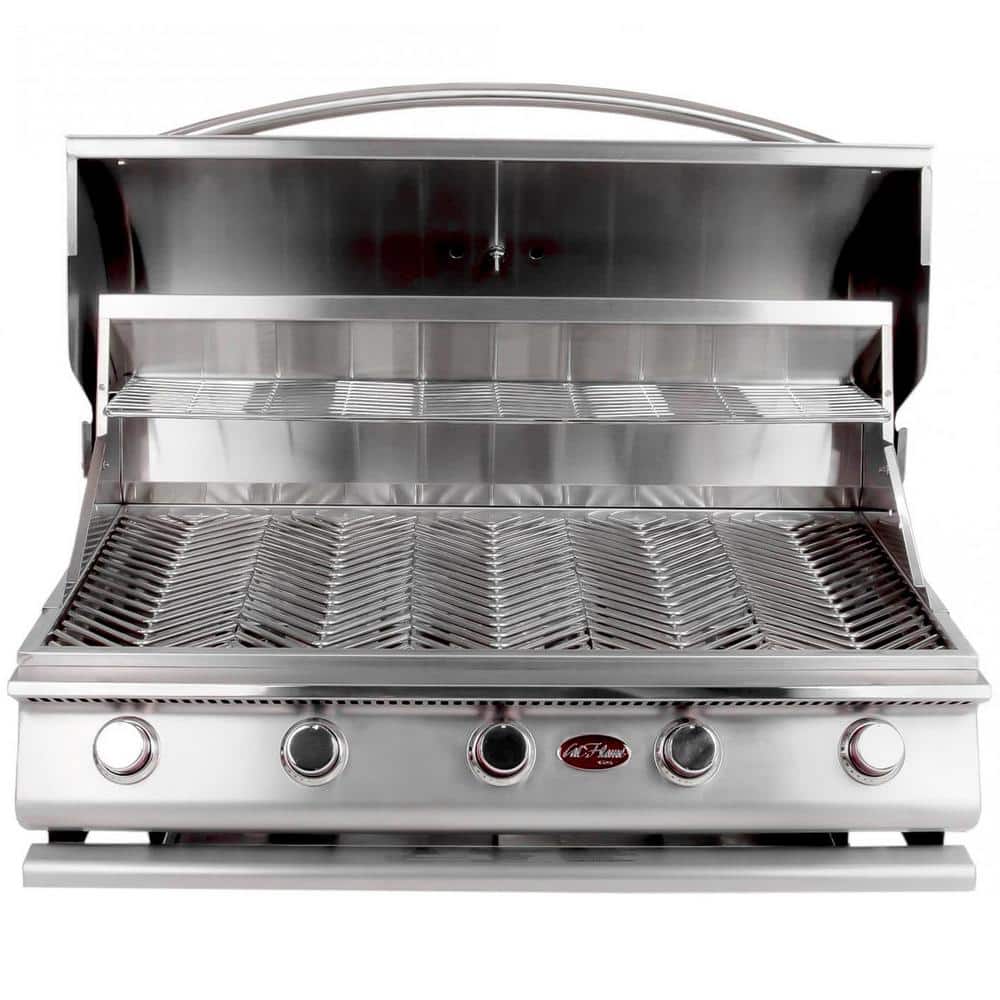Cal Flame Gourmet Series 5-Burner Built-In Stainless Steel Propane Gas Grill