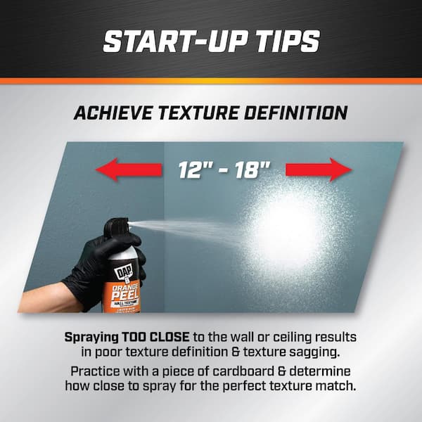 DAP Spray Texture 20 oz. Orange Peel Water Based Wall Texture
