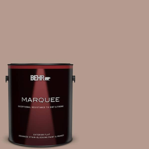 BEHR MARQUEE 1 gal. #PPU5-15 Postmodern Mauve Flat Exterior Paint & Primer