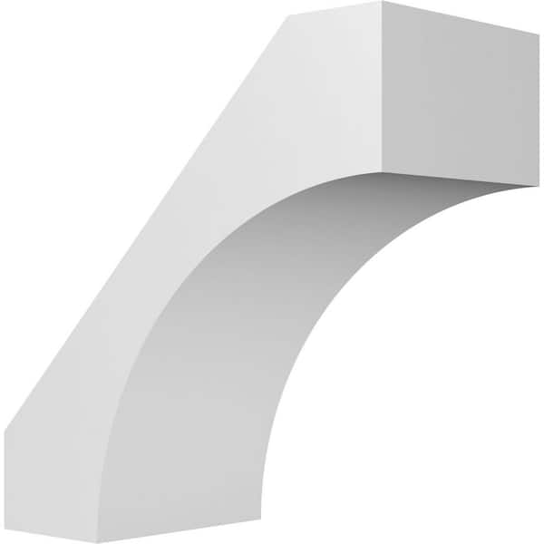 Ekena Millwork Westlake 5 in. x 10 in. x 10 in. Architectural Grade PVC Knee Brace
