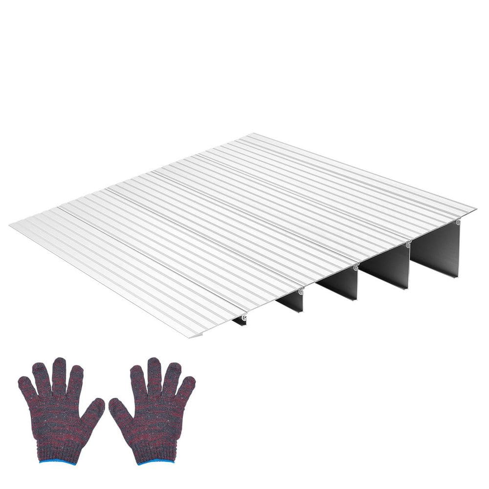 Aluminum Door Threshold Ramp, Accessibility Ramp for Wheelchairs, Scooters, 5in. Height, Supports Up to 800 lbs. price history on PriceWatchPro