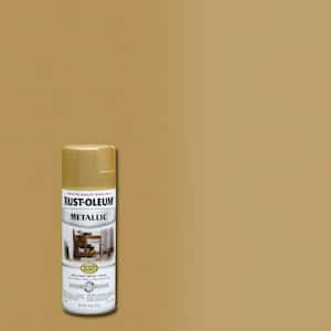 11 oz. Metallic Gold Rush Protective Spray Paint (6-Pack)