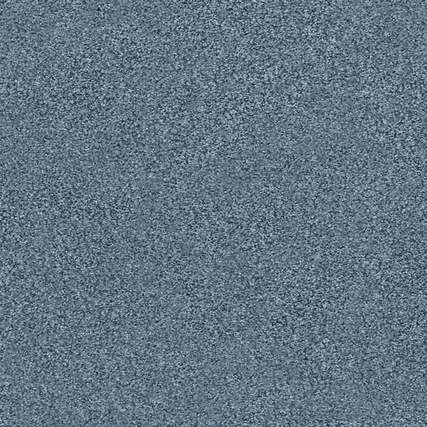 Karma I - Nautica - Blue 41.2 oz. Nylon Texture Installed Carpet