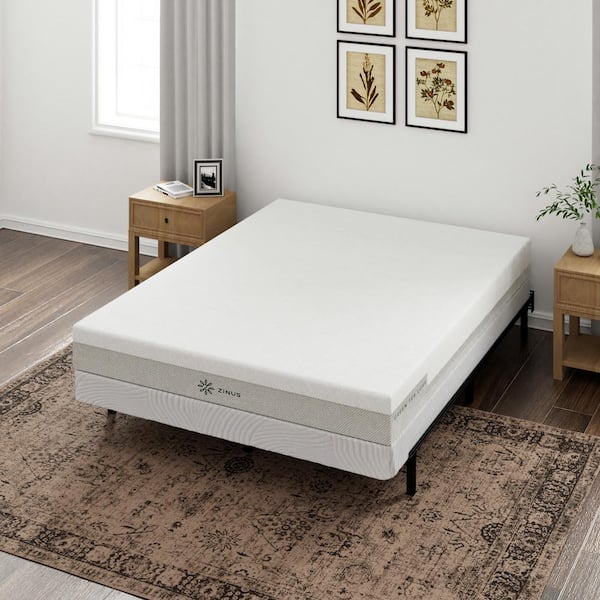 Zinus box spring deals queen