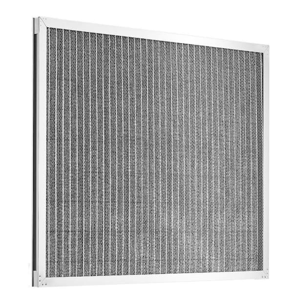 20.48 in. x 1.19 in. x 25.40 in. Aluminum Electrostatic Air Filter MERV 8 Actual