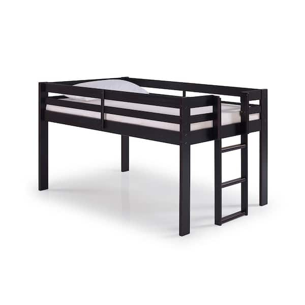 Alaterre Furniture Jasper Espresso Twin Junior Loft Bed AJJP00P0A - The ...